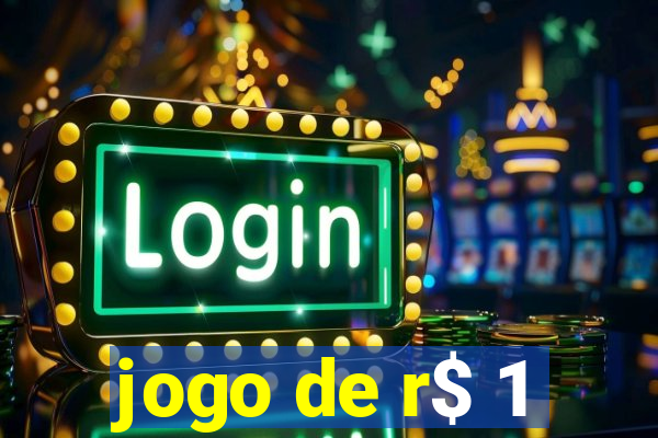 jogo de r$ 1